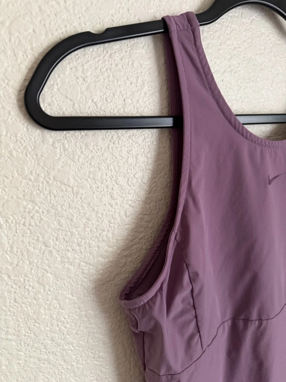 Nike Dri-FIT Bliss Women's Sleeveless Training Dress S Violet Dust